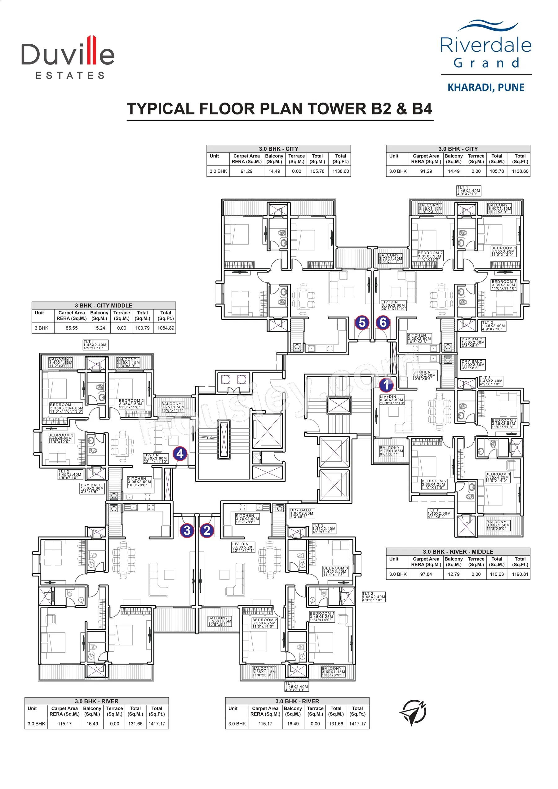 Duville Riverdale Grand Floor plan 2